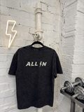 Grey stone wash TEE